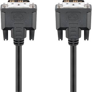 Kabel DVI-D (18+1) vidlice, z obou stran 2m barva černá