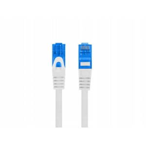 Patch cord S/FTP 6a lanko CCA LSZH šedá 1,5m 26AWG Žíly: : 8