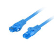 Patch cord S/FTP 6a lanko CCA LSZH modrá 20m 26AWG Žíly: : 8