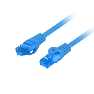 Patch cord S/FTP 6a lanko CCA LSZH modrá 20m 26AWG Žíly: : 8