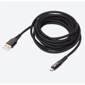 USB kabel USB A - USB B micro 3m černý