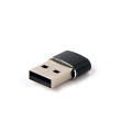 Adaptér USB 2.0 USB A vidlice,USB C zásuvka černá Cablexpert