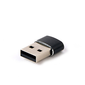 Adaptér USB 2.0 USB A vidlice,USB C zásuvka černá Cablexpert