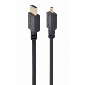 Kabel HDMI 2.0 HDMI micro zástrčka,HDMI vidlice 3m černá