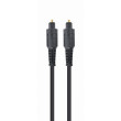 Kabel Toslink vidlice,z obou stran 2m černá Økab: 5mm