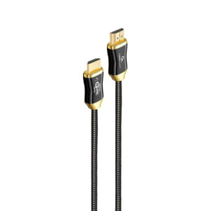 Kabel HDMI 2.1 HDMI vidlice,z obou stran PA 30m černá