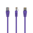 Patch cord U/UTP 5e lanko CCA PVC fialová 2m 26AWG Økab: 5mm