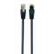 Patch cord F/UTP 5e lanko CCA PVC černá 2m 26AWG Økab: 5,3mm