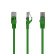 Patch cord U/UTP 6 lanko CCA PVC zelená 2m 26AWG Økab: 6,2mm