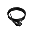 Kabel 3x1,5mm2 PVC 3m černá 16A 250V