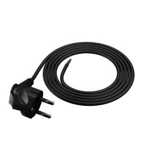 Kabel 3x0,75mm2 PVC 2m černá 16A 250V