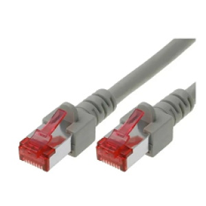 Patch cord S/FTP 6 lanko Cu LSZH šedá 2m 27AWG