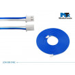 Kabel z obou stran,XHP-2 modrá/bílá 5m