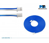 Kabel z obou stran, XHP-2 modrá/bílá 5m Druh: UL1007 22AWG