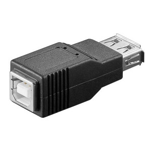 Adaptér USB-A zásuvka - USB-B zásuvka