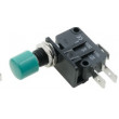 Tlačítkový SPDT 10A/250VDC ON-(ON) 1-polohové -25-70°C