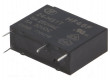 HF46F/024-HS1T Relé elektromagnetické SPST-NO Ucívky:24VDC 5A max250VAC