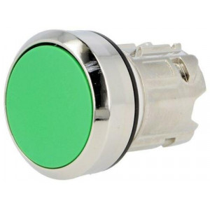 Přepínač: tlačítkový 2 polohy 22mm zelená Podsv: není IP67