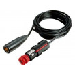 Prodlužovací kabel zásuvka autozapalovače x1 8A černá