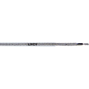 Kabel LiY-CY 1x0,14mm2 PVC průhledná 350V