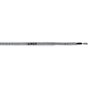 Kabel LiY-CY 1x0,75mm2 PVC průhledná 350V