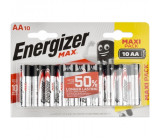 Alkalická baterie AA ENERGIZER MAX LR06 10PACK
