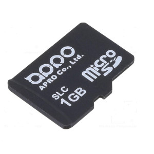 Paměťová karta průmyslová microSDHC,SLC 1GB -40÷85°C