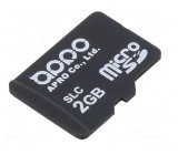 Paměťová karta průmyslová microSDHC,SLC 2GB -40÷85°C