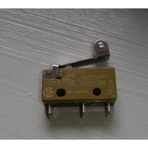 Mikrospínač SNAP ACTION s páčkou (s kladkou) SPDT 5A/250VAC
