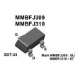 MMBFJ310LT1G Tranzistor: N-JFET unipolární 25V 225mW SOT23 10mA