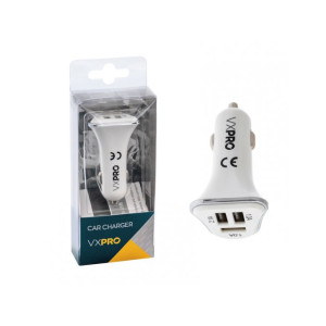 nabíječka do cigaretové zapalovače, 3x USB port, 12V/24V