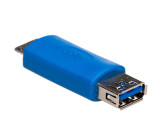 Adaptér USB 3.0 USB A zásuvka,USB B micro vidlice niklovaný