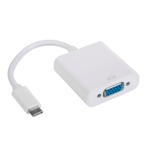 Adaptér USB 3.1 D-Sub 15pin HD zásuvka,USB C vidlice 0,15m