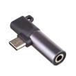 Adaptér USB 3.0 niklovaný stříbrná