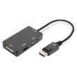 Konvertor DisplayPort 1.2,HDMI 1.4 0,2m černá