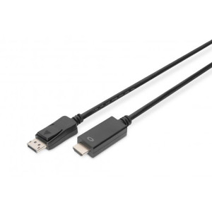 Kabel DisplayPort 1.2 DisplayPort vidlice,z obou stran 1m