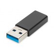 Adaptér USB 3.0 USB A vidlice,USB C zásuvka niklovaný 5Gbps