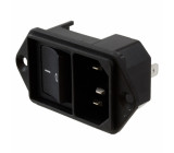 Konektor IEC 60320,napájecí AC C14 (E), s vypínačem zásuvka