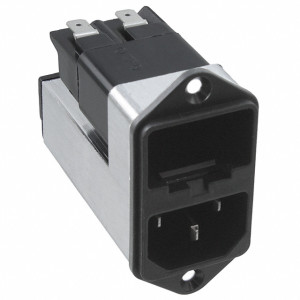 Konektor IEC 60320,napájecí AC KFC zásuvka vidlice 6A 250VAC