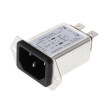 Konektor IEC 60320,napájecí AC C14 (E), s filtrem zásuvka