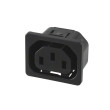 Konektor IEC 60320,napájecí AC C13 (F), V-lock zásuvka pájení