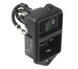 Konektor: napájecí AC zásuvka vidlice 16A 250VAC IEC 60320