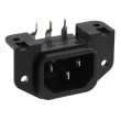 Konektor IEC 60320,napájecí AC C14 (E) zásuvka vidlice 10A