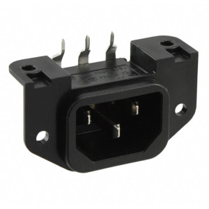 Konektor IEC 60320,napájecí AC C14 (E) zásuvka vidlice 10A