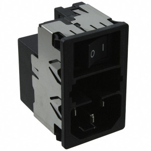 Konektor: napájecí AC zásuvka vidlice 1A 250VAC IEC 60320