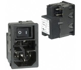 Konektor IEC 60320,napájecí AC KMF zásuvka vidlice 10A 0,4mH