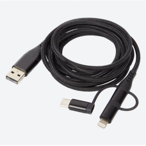 USB kabel multifunkční USB A - USB C - USB B micro - APPLE 2m