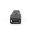 Adaptér HDMI zásuvka,HDMI mini vidlice Barva: černá
