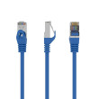Patch cord F/UTP 6 lanko CCA PVC modrá 3m RJ45 vidlice 26AWG