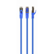 Patch cord S/FTP 6a drát Cu LSZH modrá 3m 27AWG Økab: 5,8mm